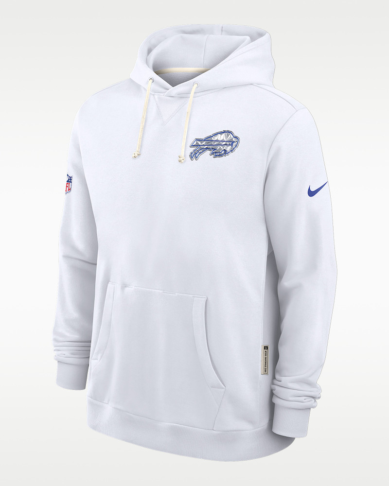 Buffalo Bills Rivalries Collection Sideline Men's Nike Dri-FIT NFL Pullover Hoodie 1