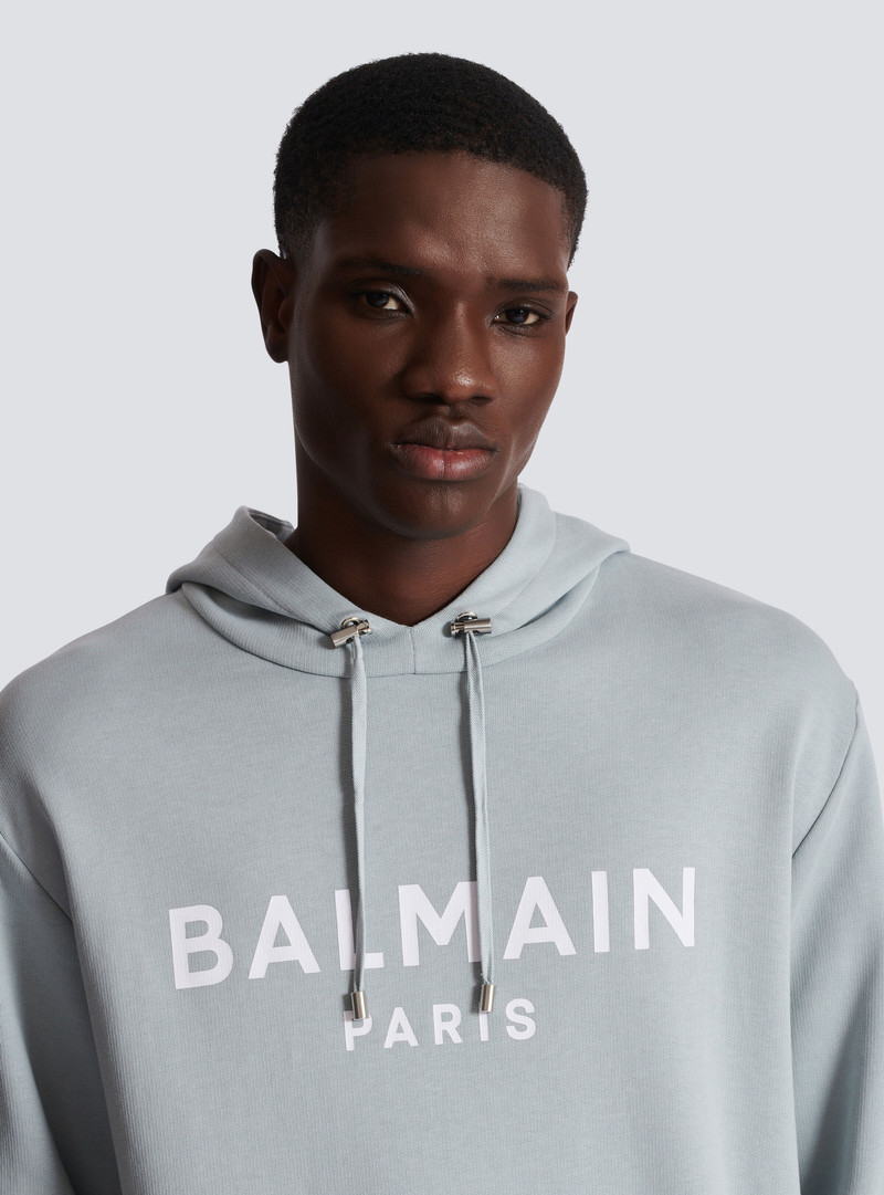 Printed Balmain Paris hoodie 8