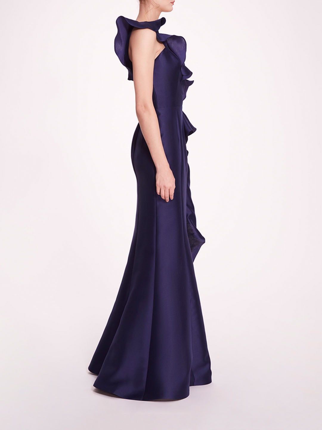 SILK MIKADO GOWN - 3