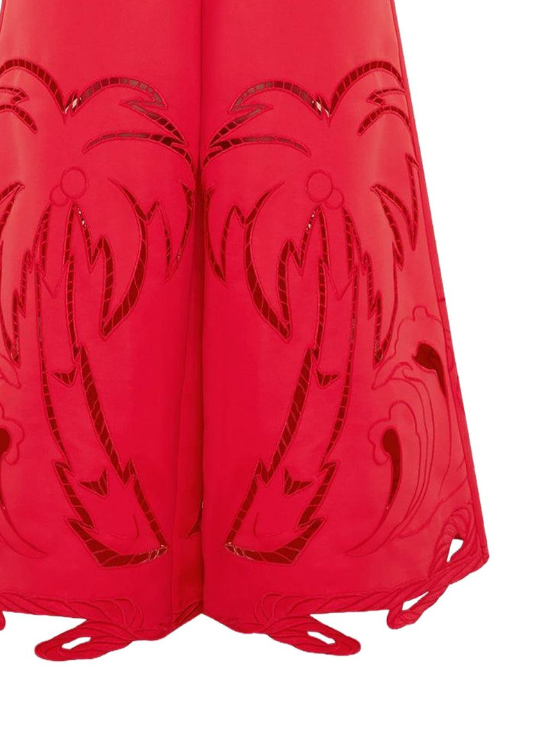 LEO LIN Theodora cutout-detail trousers outlook