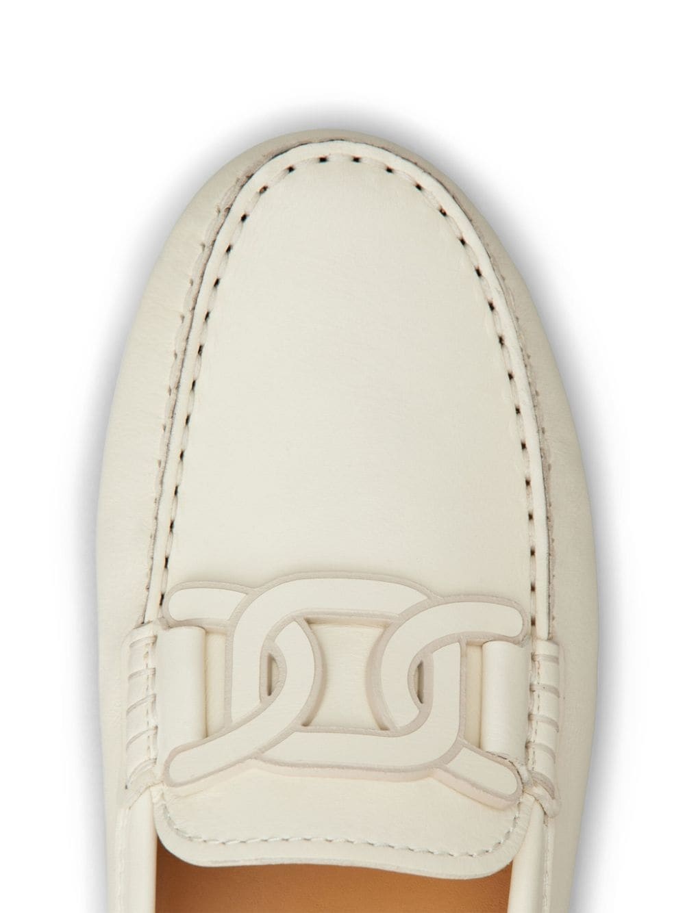 Gommino chain-motif loafers - 5