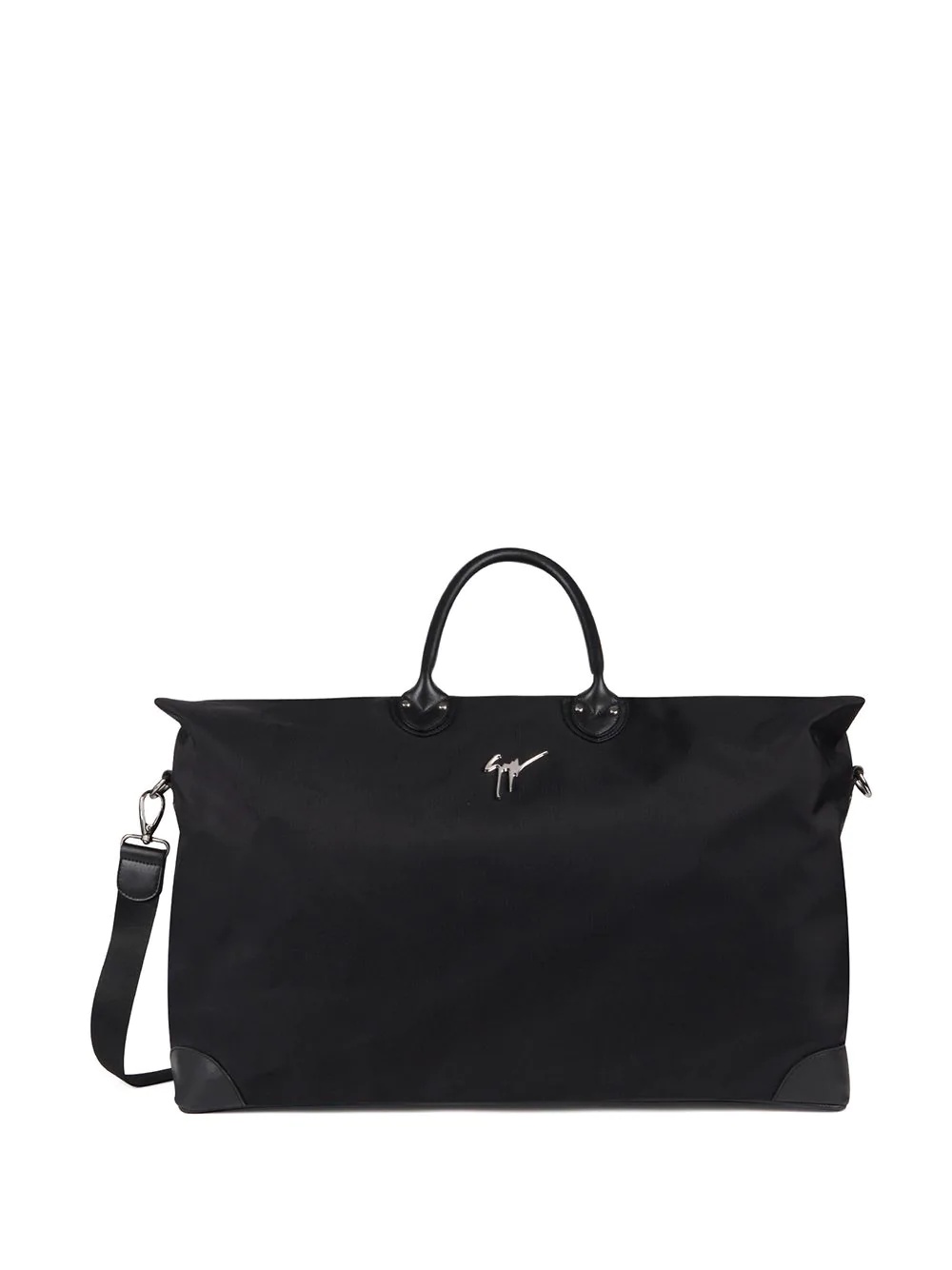 logo zipped holdall - 1