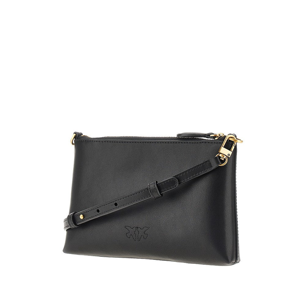 LEATHER POUCH WITH SHOULDER STRAP - 2