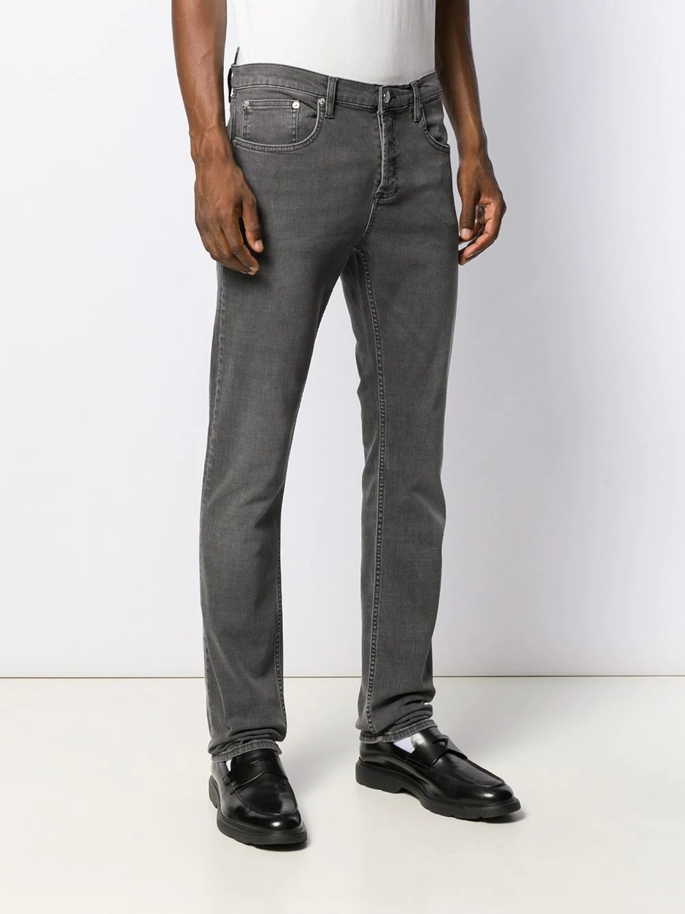 slim fit washed jeans - 3