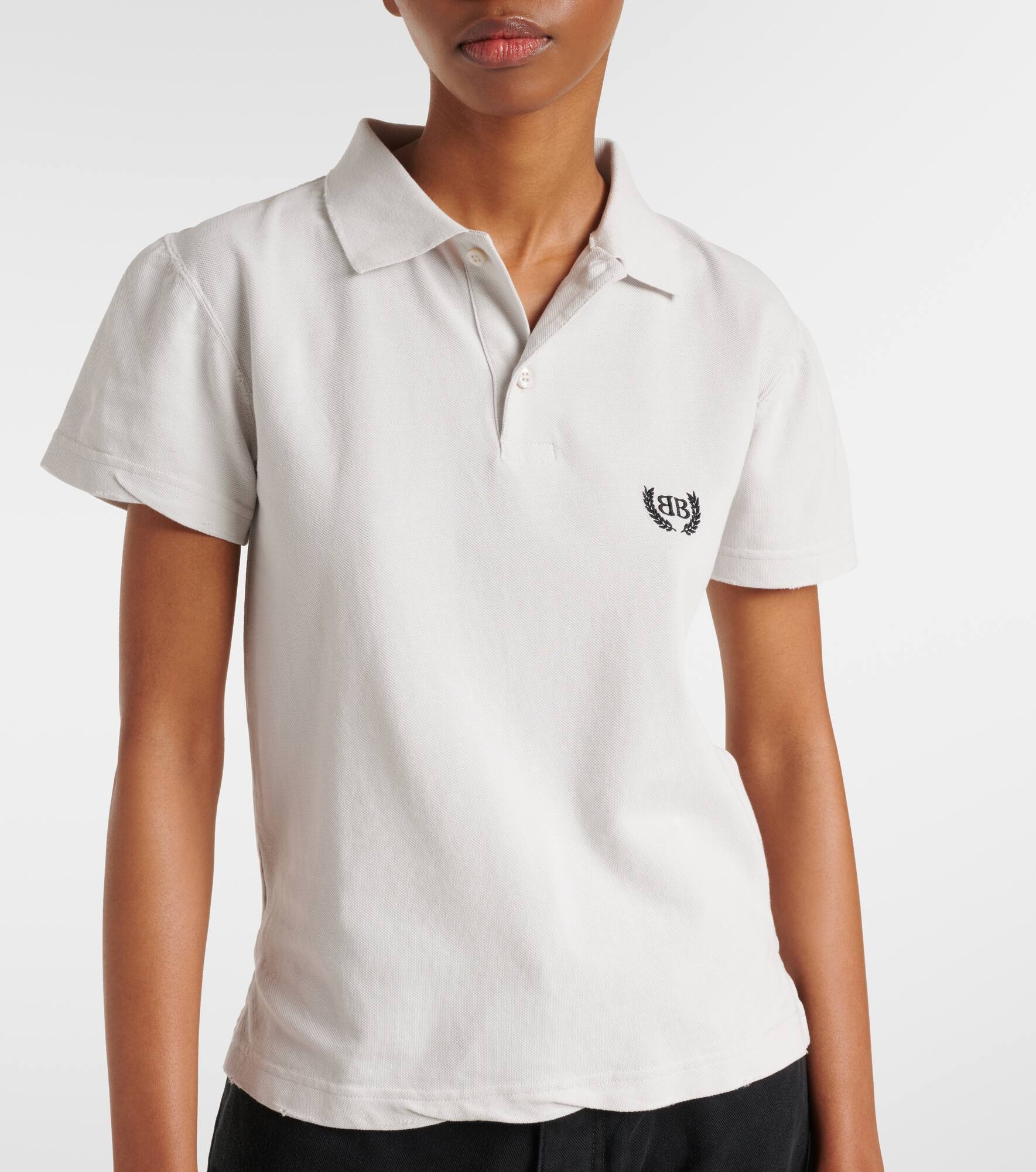 Laurel cotton piqué polo shirt - 6