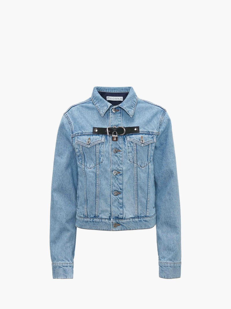 PADLOCK STRAP TRUCKER JACKET 1