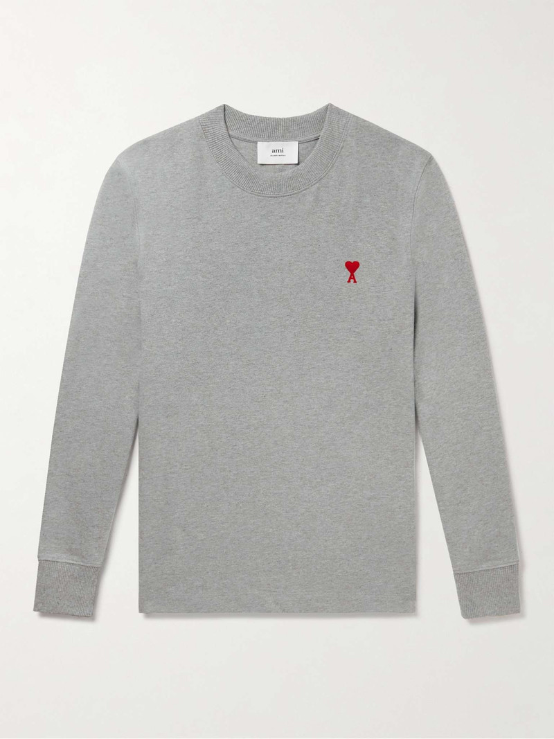 Logo-Embroidered Cotton-Jersey T-Shirt - 1