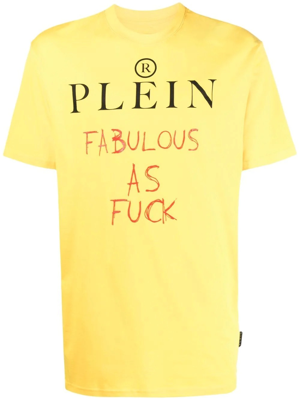 slogan print T-shirt - 1