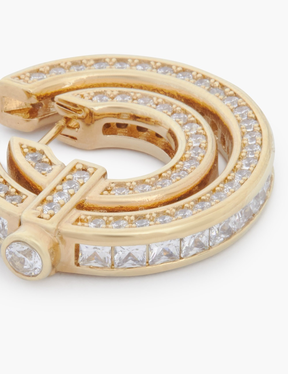 ZIMMERMANN HALO PAVE HOOPS - 6