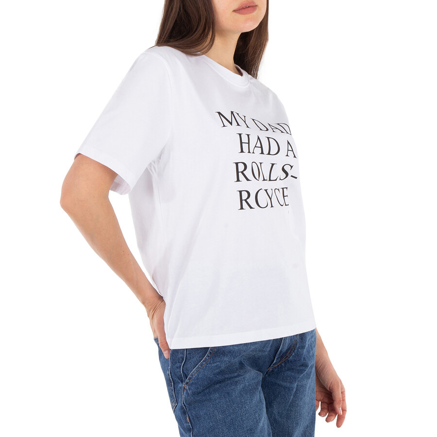 Victoria Beckham Text-Print T-Shirt - 2