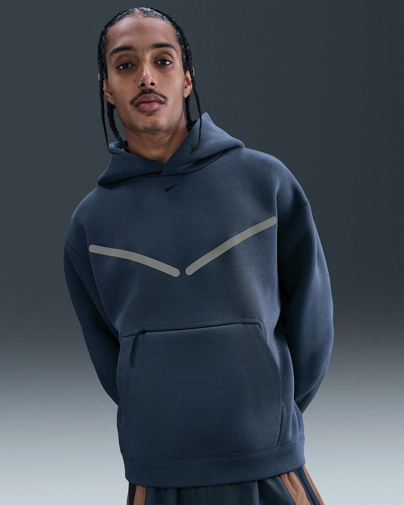 Nike Tech Men's Pullover Hoodie with Reflective Accents 1