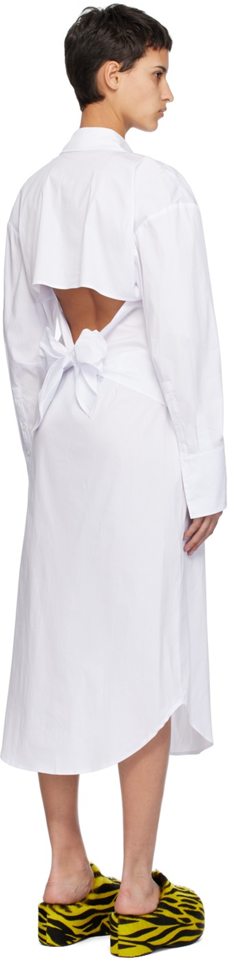 White Kerr Midi Dress 3