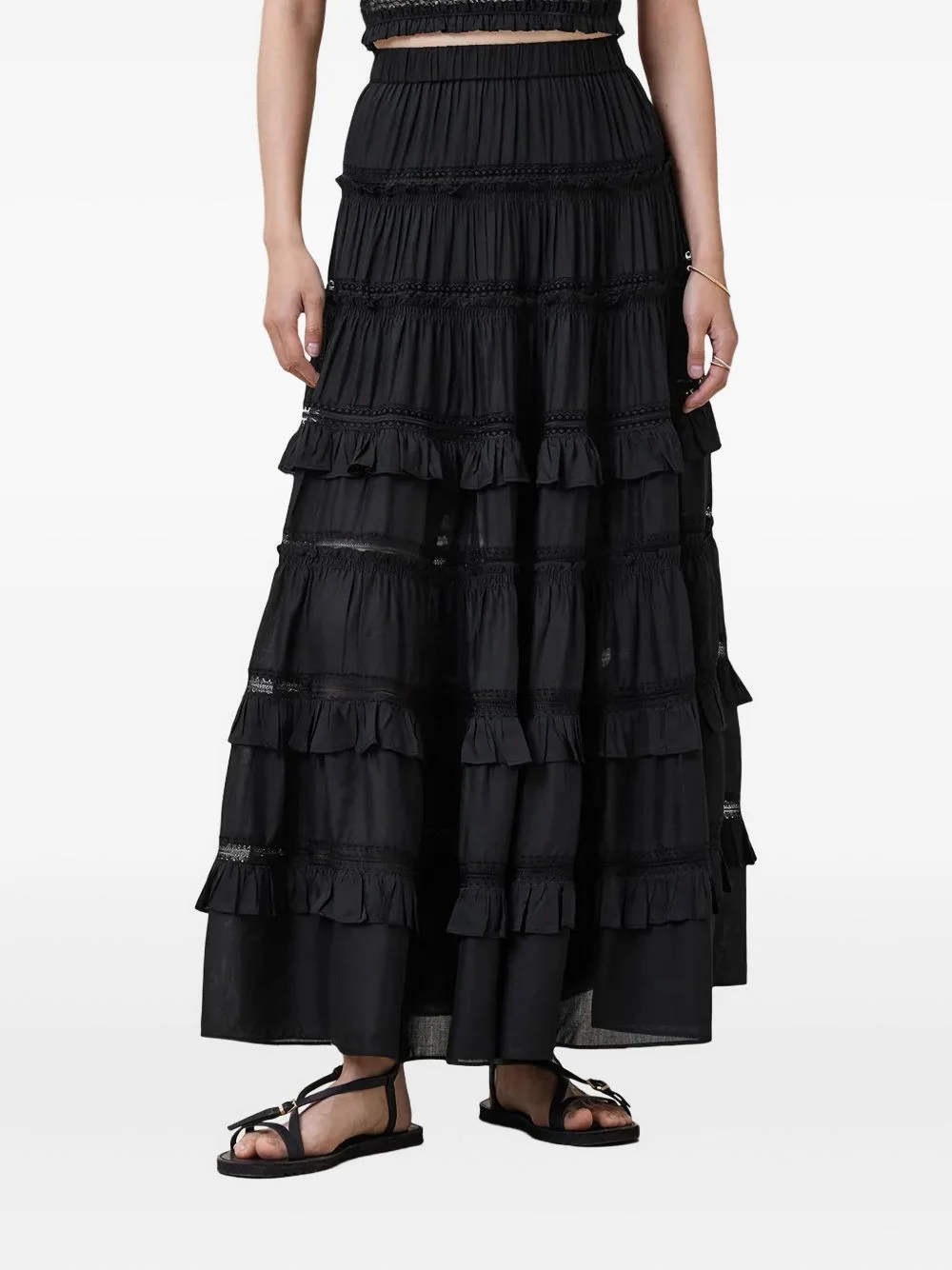 Talia tiered maxi skirt - 1