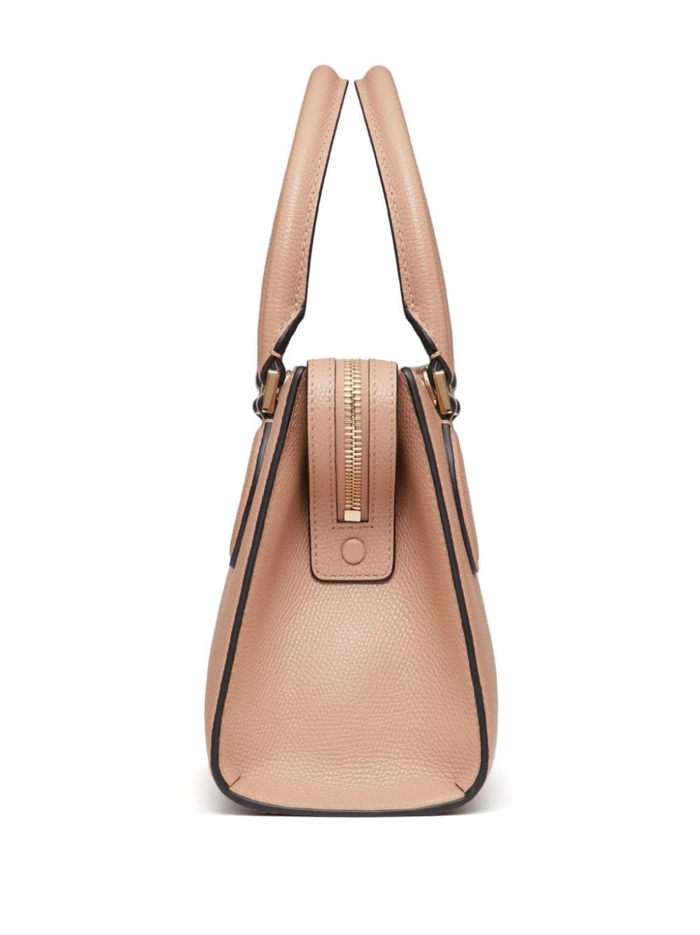 small VSling leather top-handle bag - 5