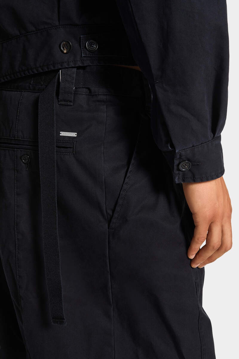 RIPPED WASH ZOOT COTTON PANT - 6