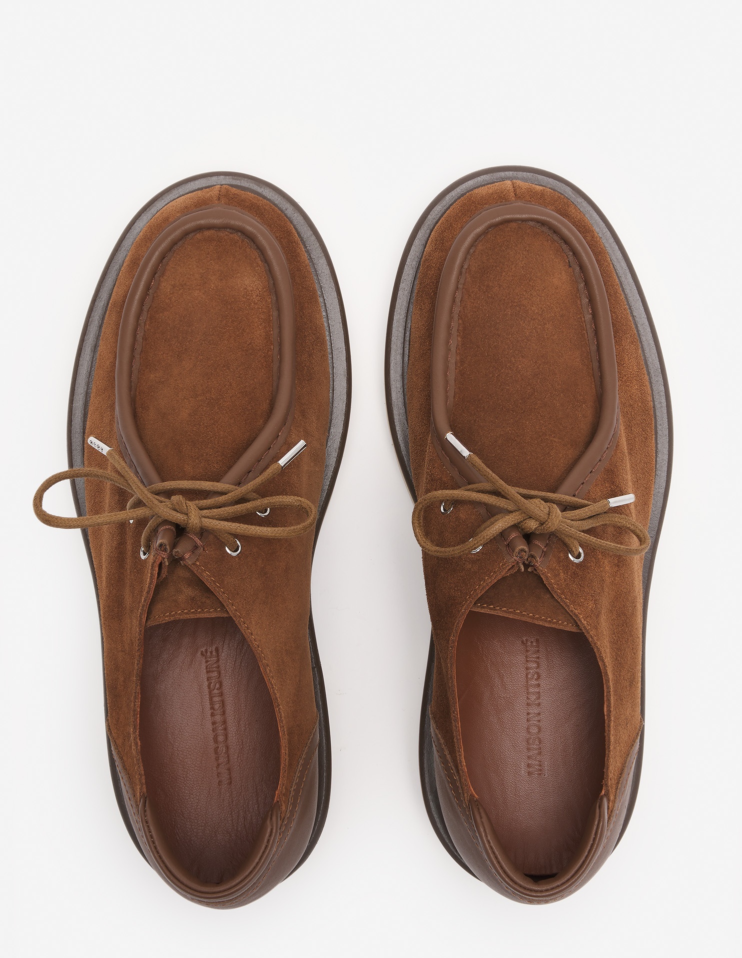 SUEDE LEATHER DERBIES - 6