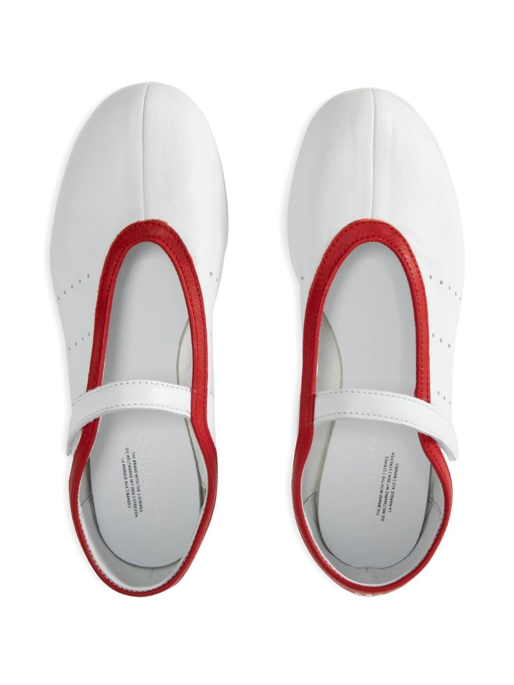 Stan smith leather strap ballet flats - 3