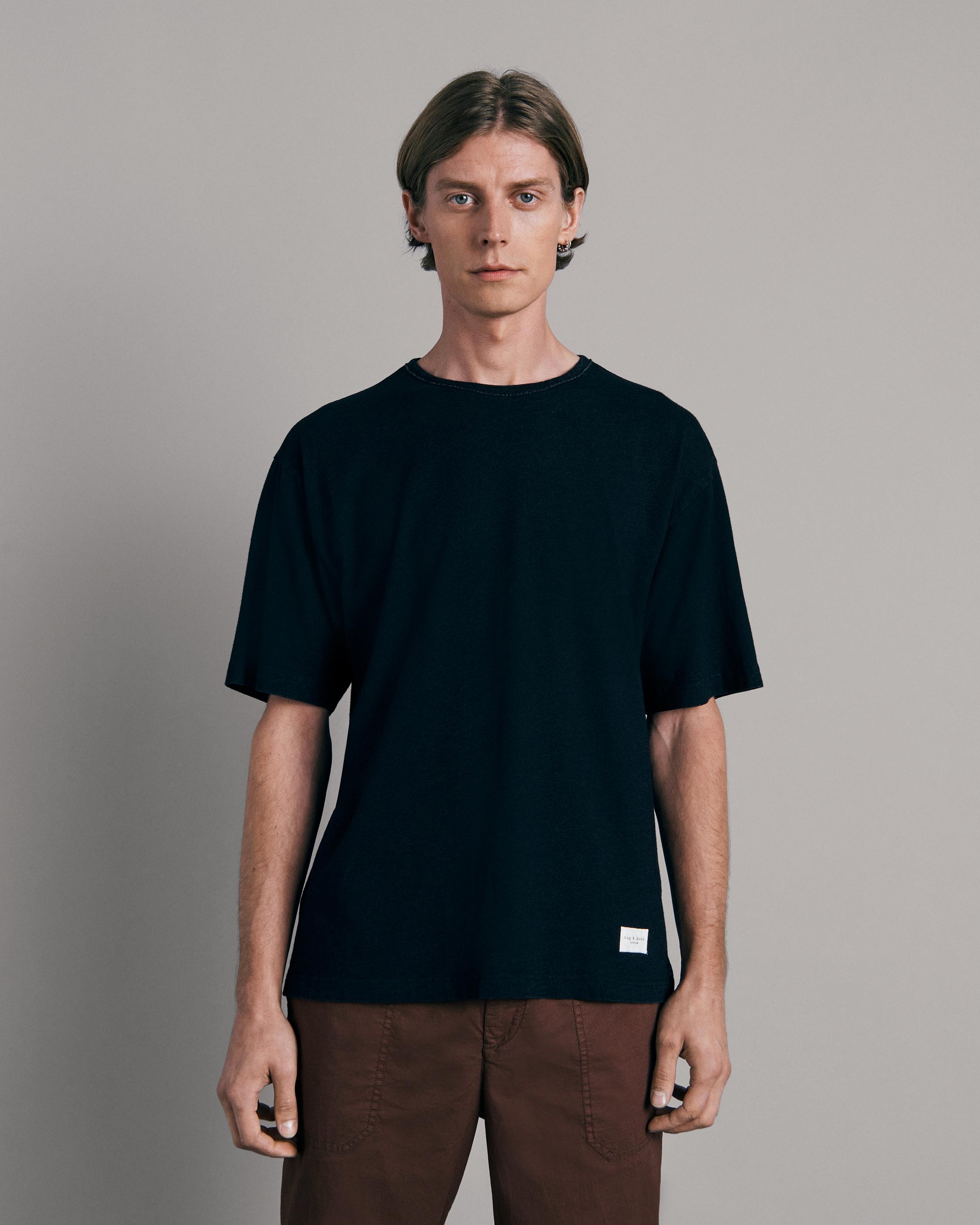 Indigo Solid Tee - 2