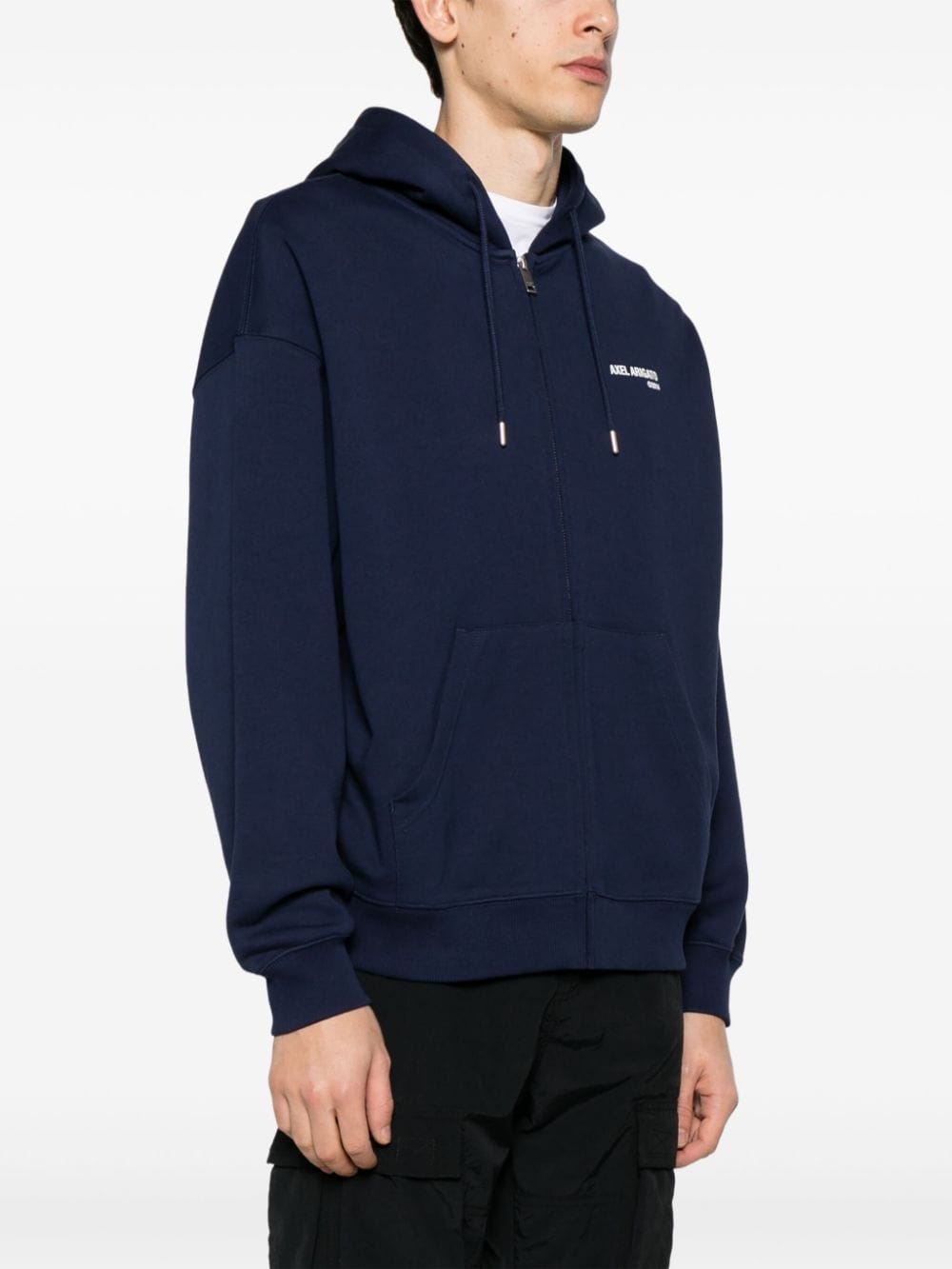 Fiel zipped cotton hoodie - 3