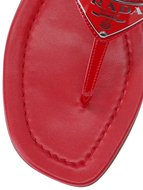 Prada Women Logo Sandals - 5