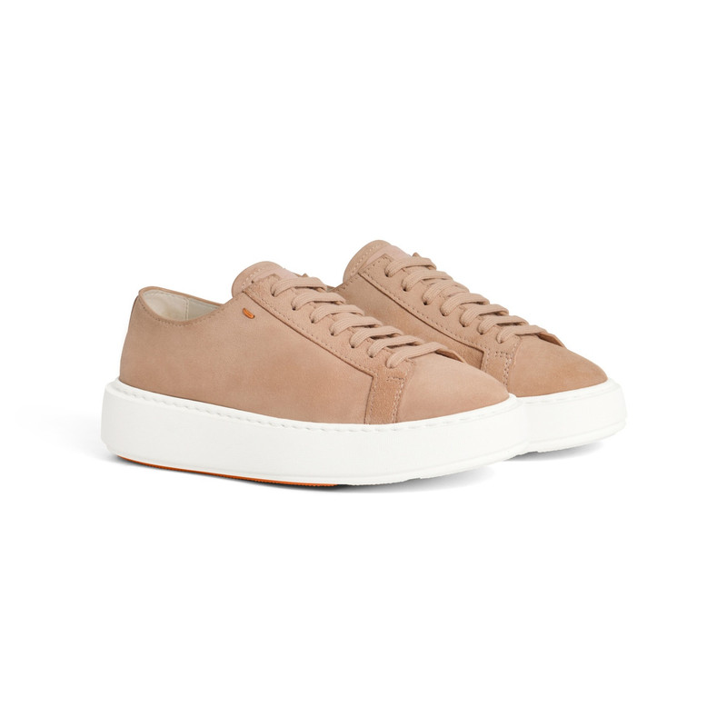 Women's natural suede sneaker 3