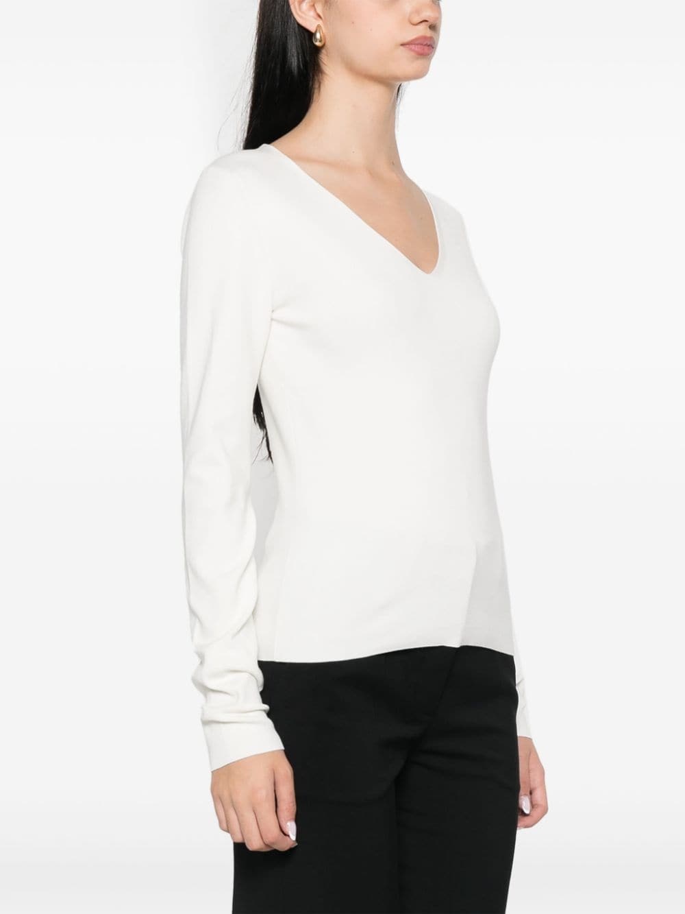 V-neck sweater - 3
