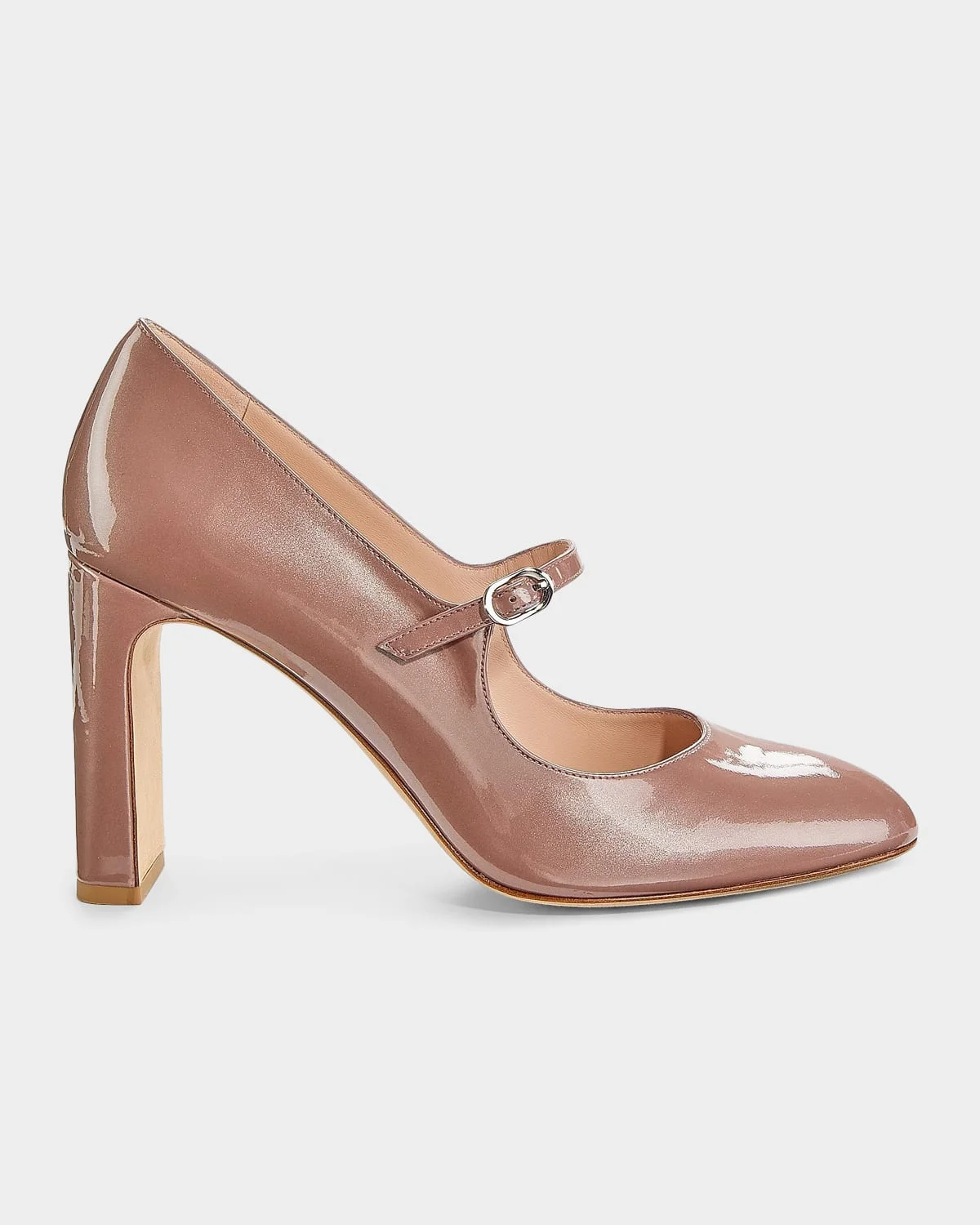 Babette 85MM Patent Leather Mary Janes - 1