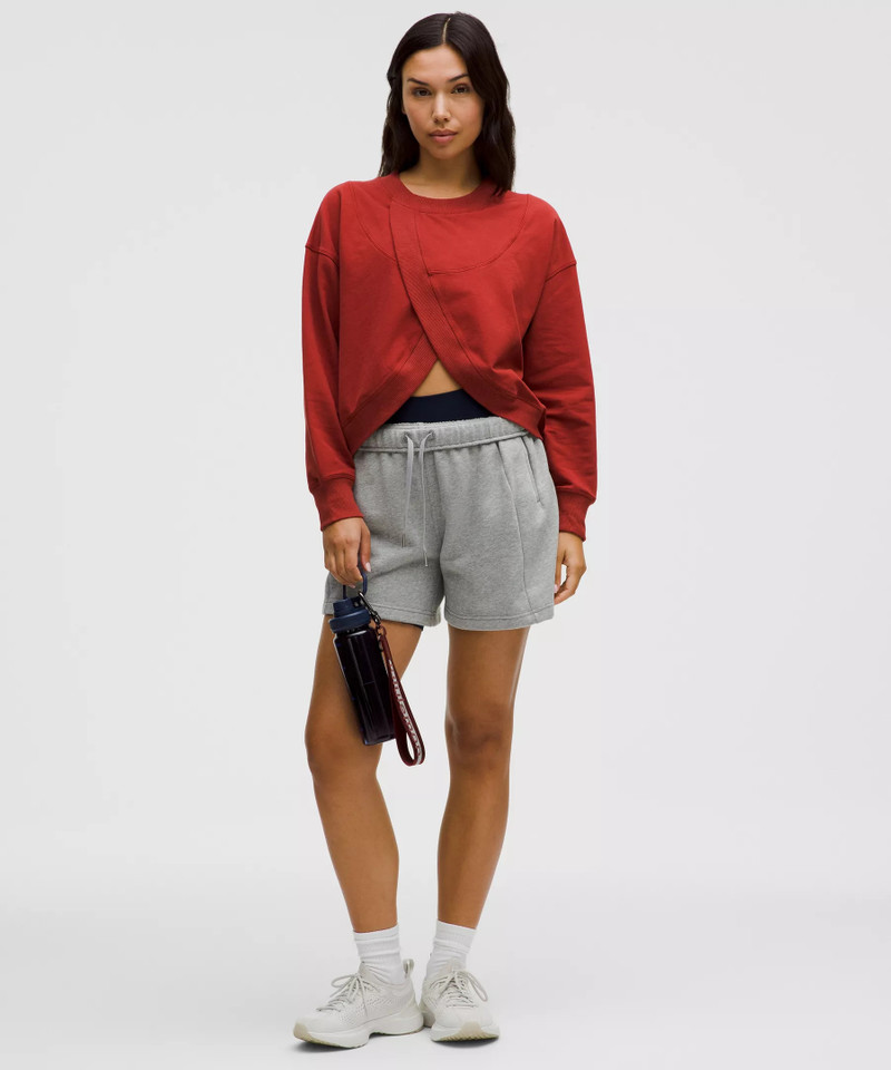 lululemon Lunar New Year Sueded Terry Front-Overlap Pullover outlook