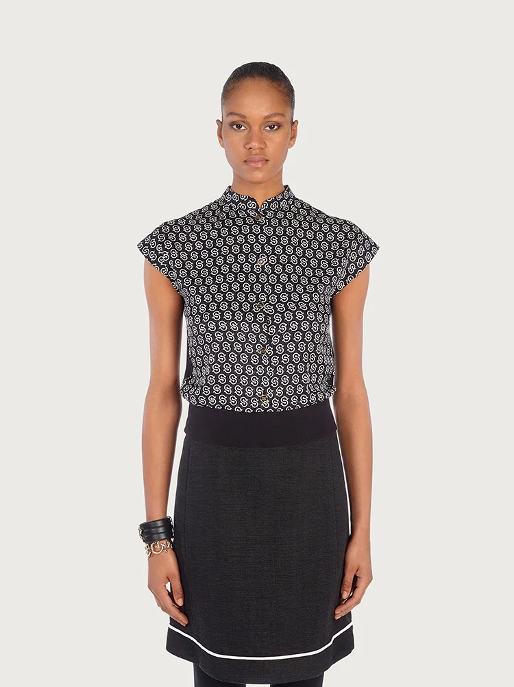 GANCIO S SHORT SLEEVED TOP - 2
