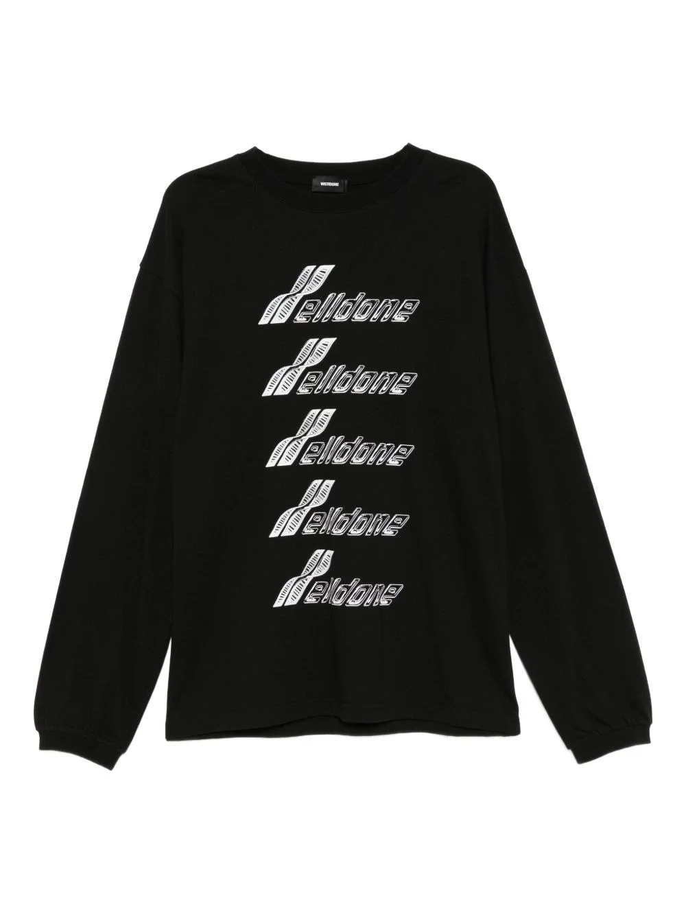 logo-print T-shirt - 1