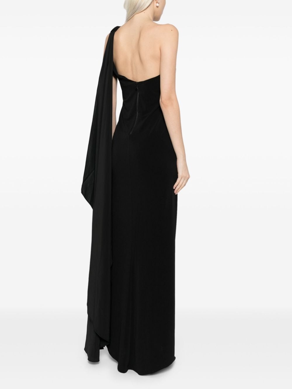 Anja draped maxi dress - 4