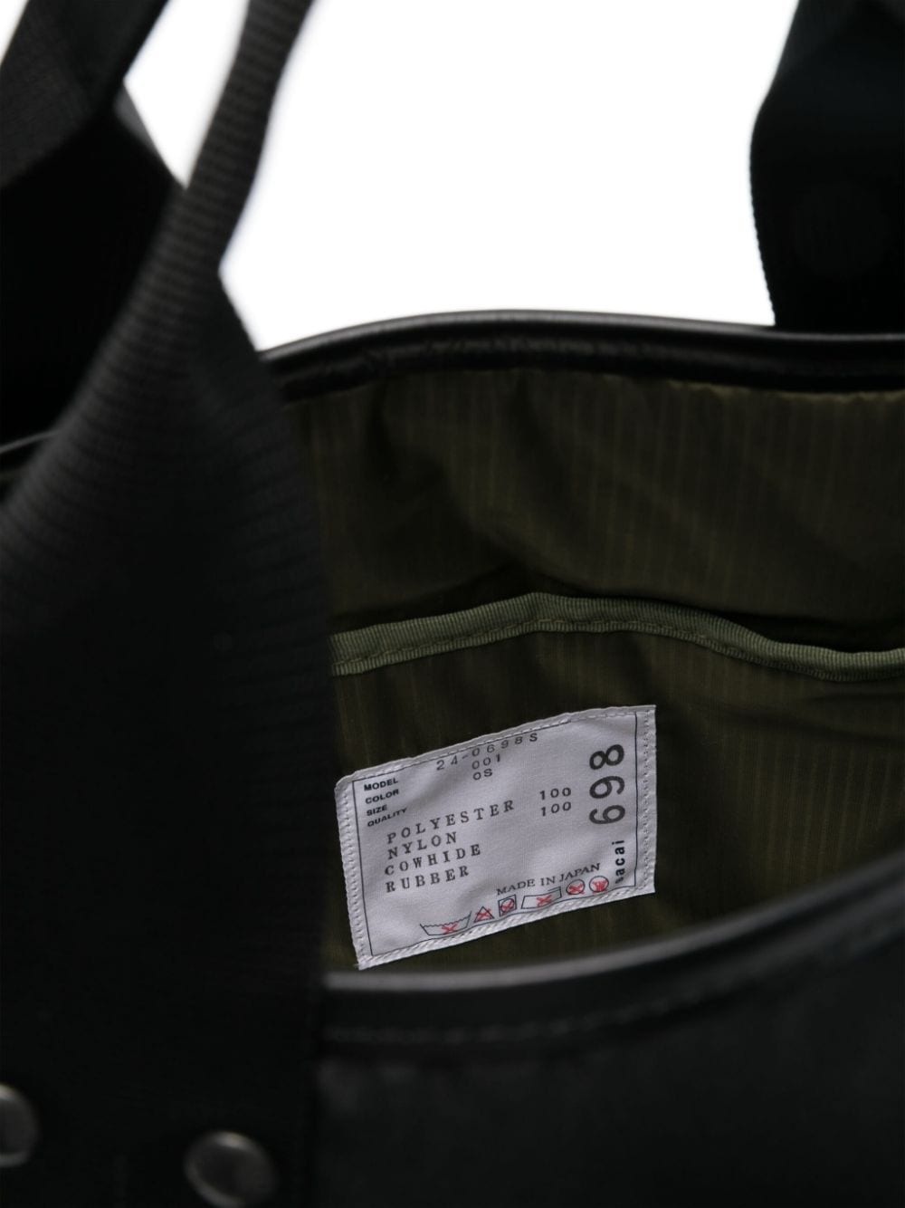 medium zip-pocket tote bag - 5