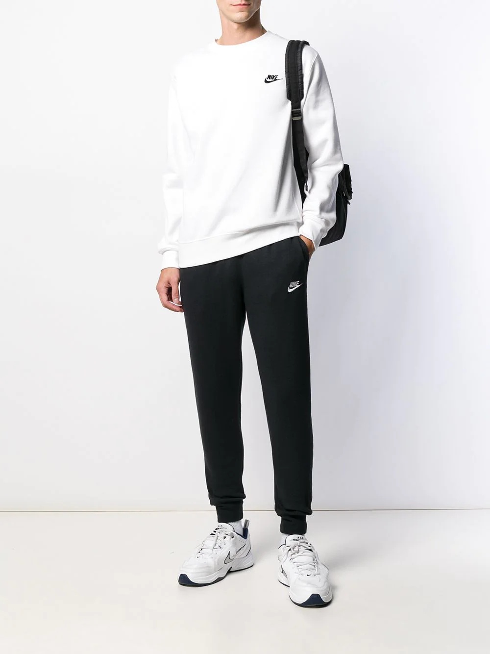 embroidered logo track pants - 2