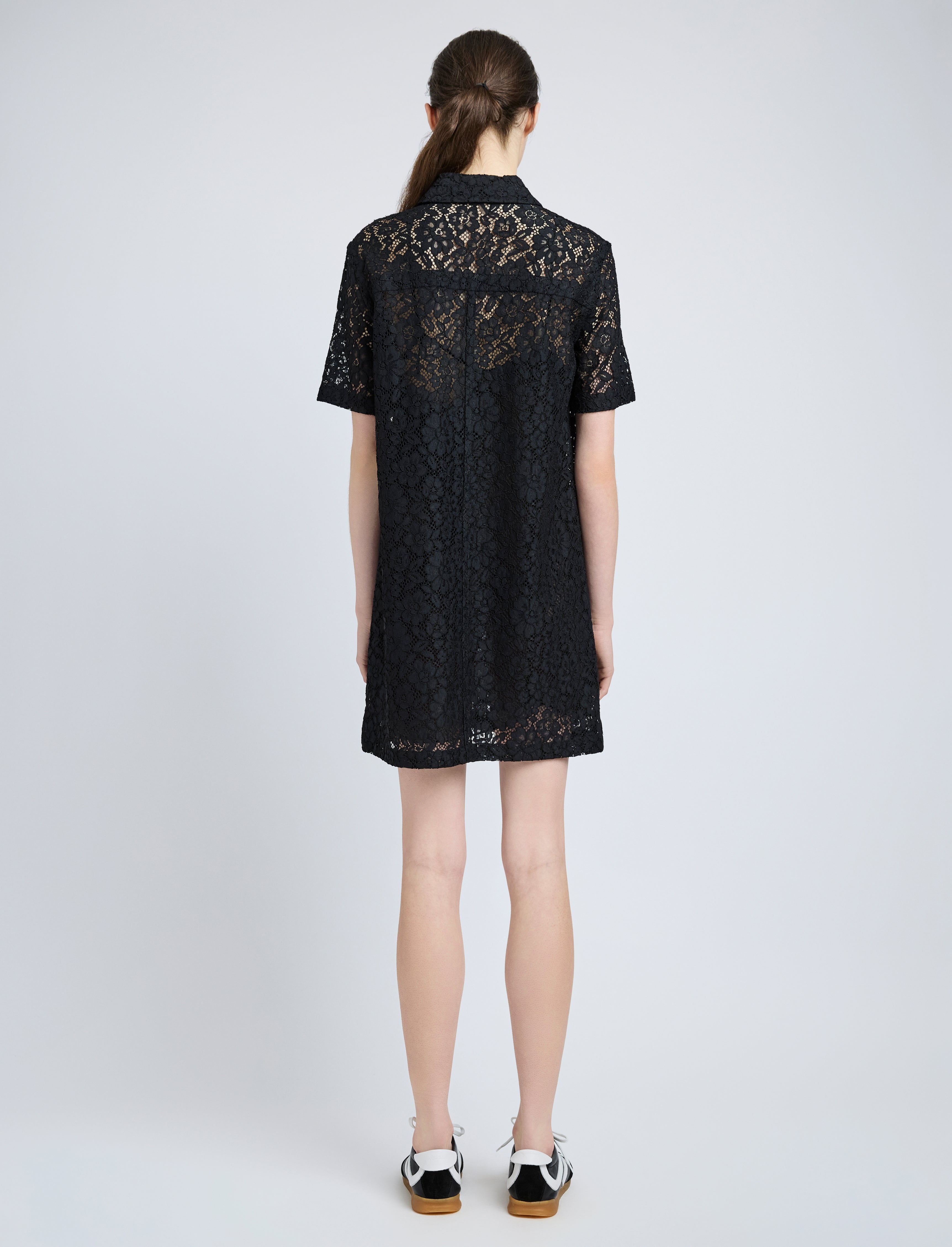 Rainer Dress in Stretch Lace - 4