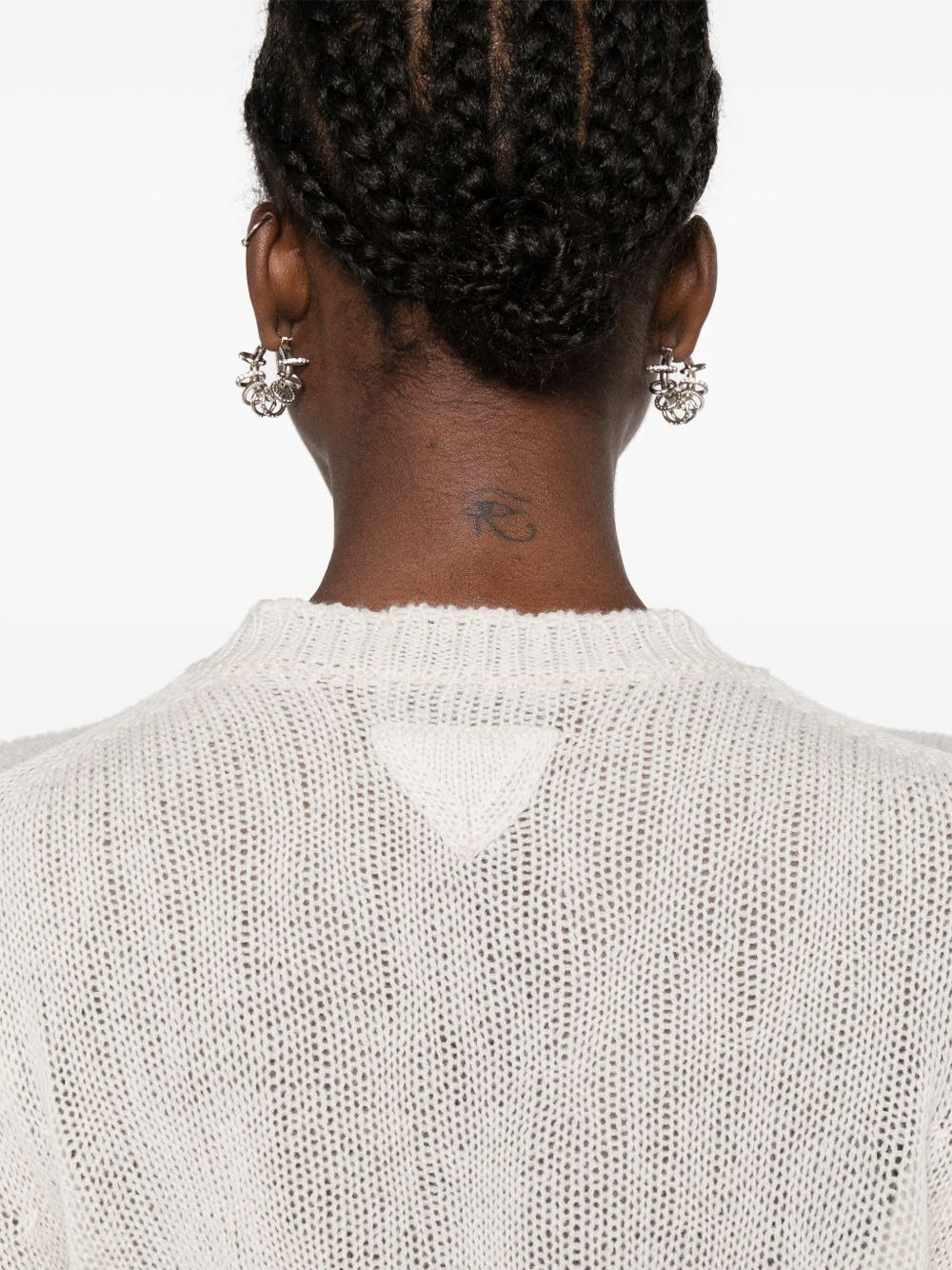 crew-neck cashmere jumper - 5