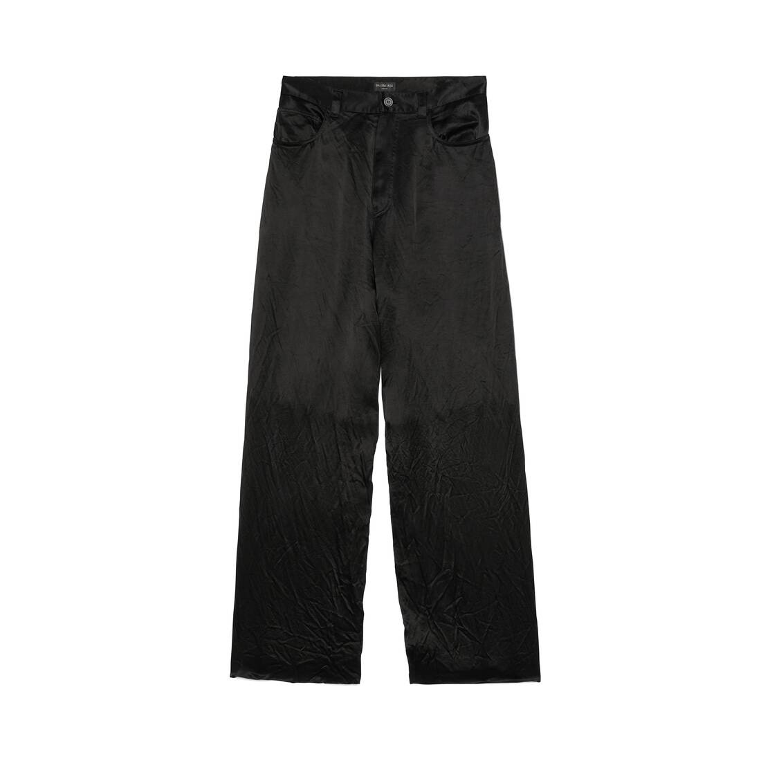 5 Pocket Baggy Pants in Black