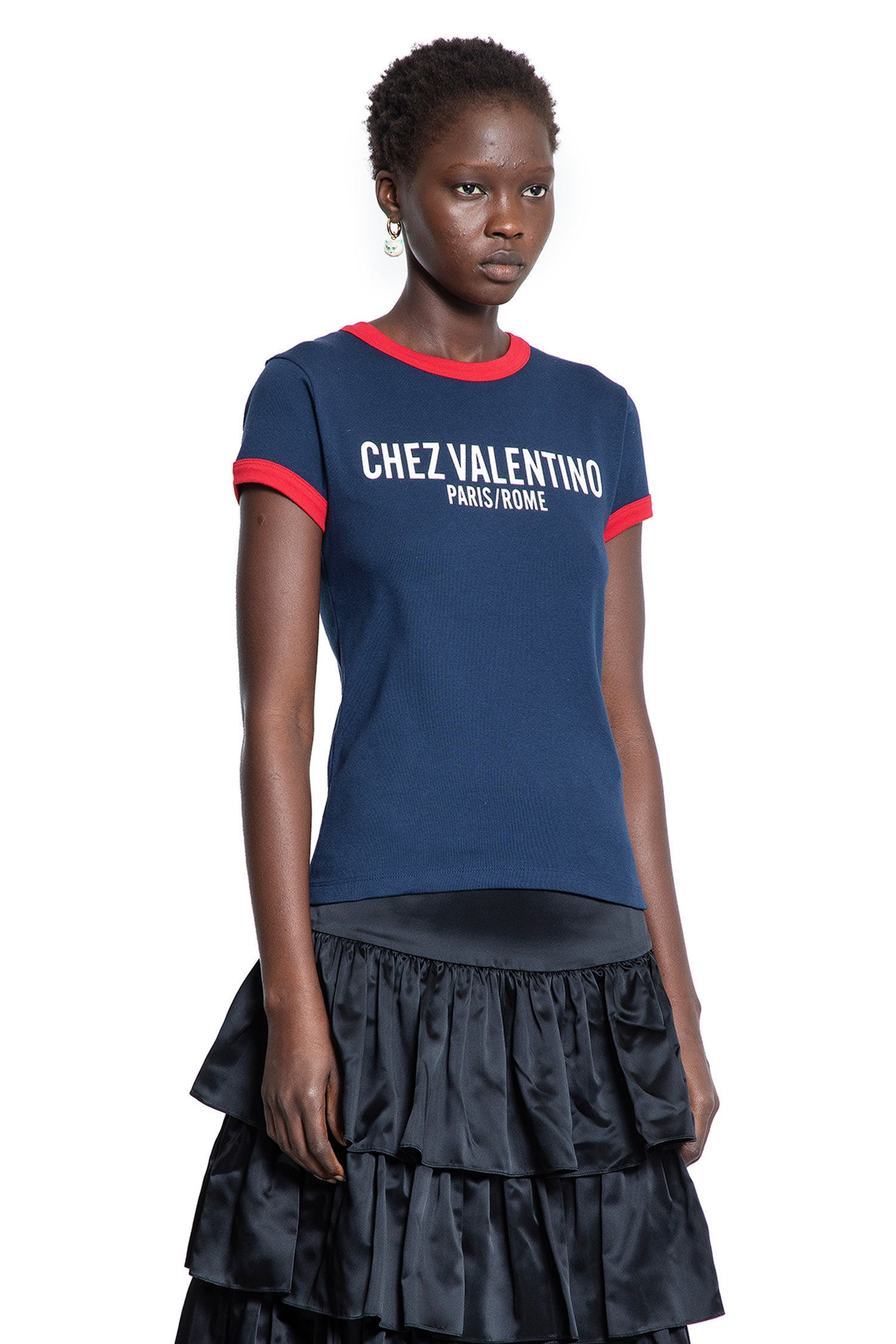 Chez-Valentino-Cotton-Jersey-T-Shirt - 2
