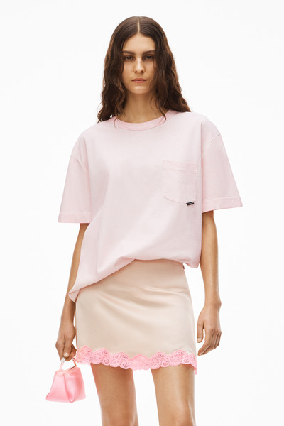 Alexander Wang POCKET TEE IN HIGH TWIST JERSEY outlook