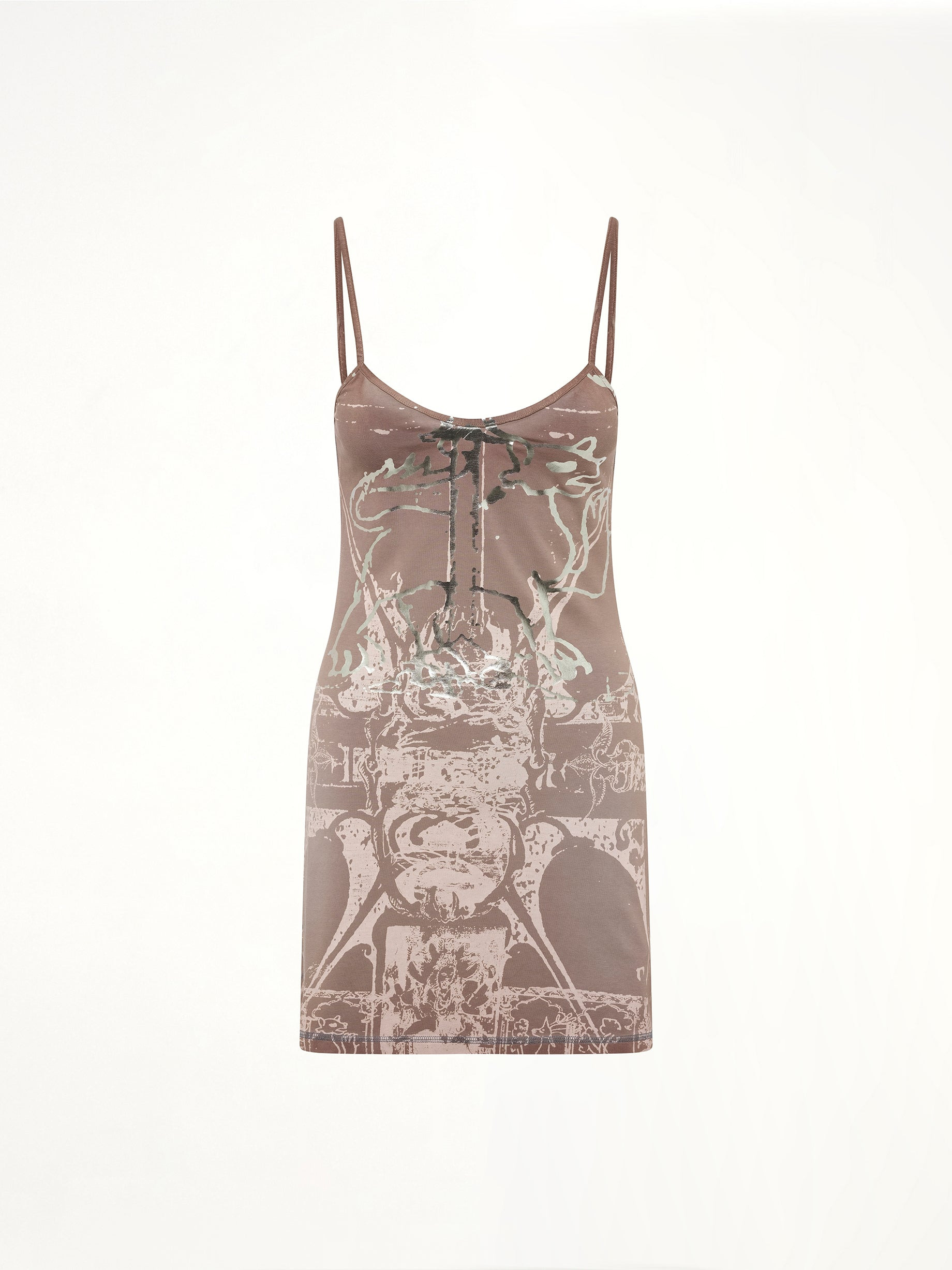 D-LONGY Dress in Beige - 2