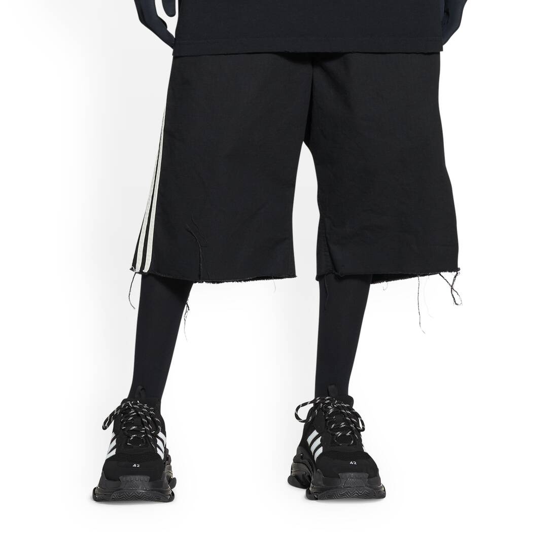 Men's Balenciaga / Adidas Triple S Sneaker in Black - 11