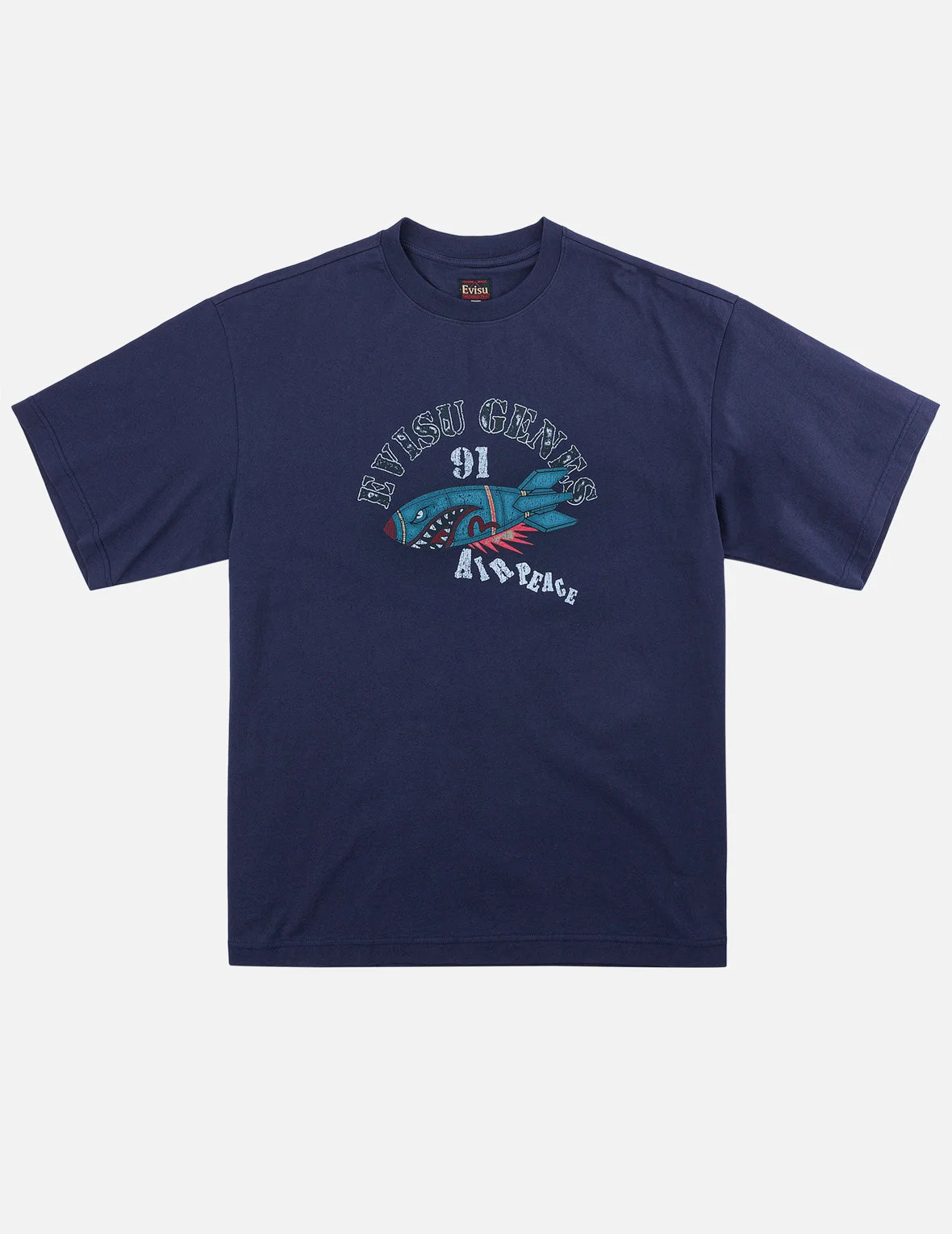 Missile Graphic Print T-shirt - 1