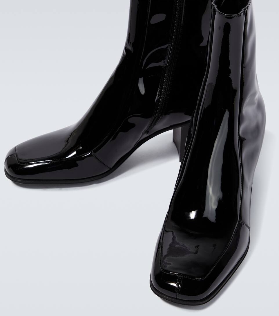 Beau patent leather ankle boots - 2