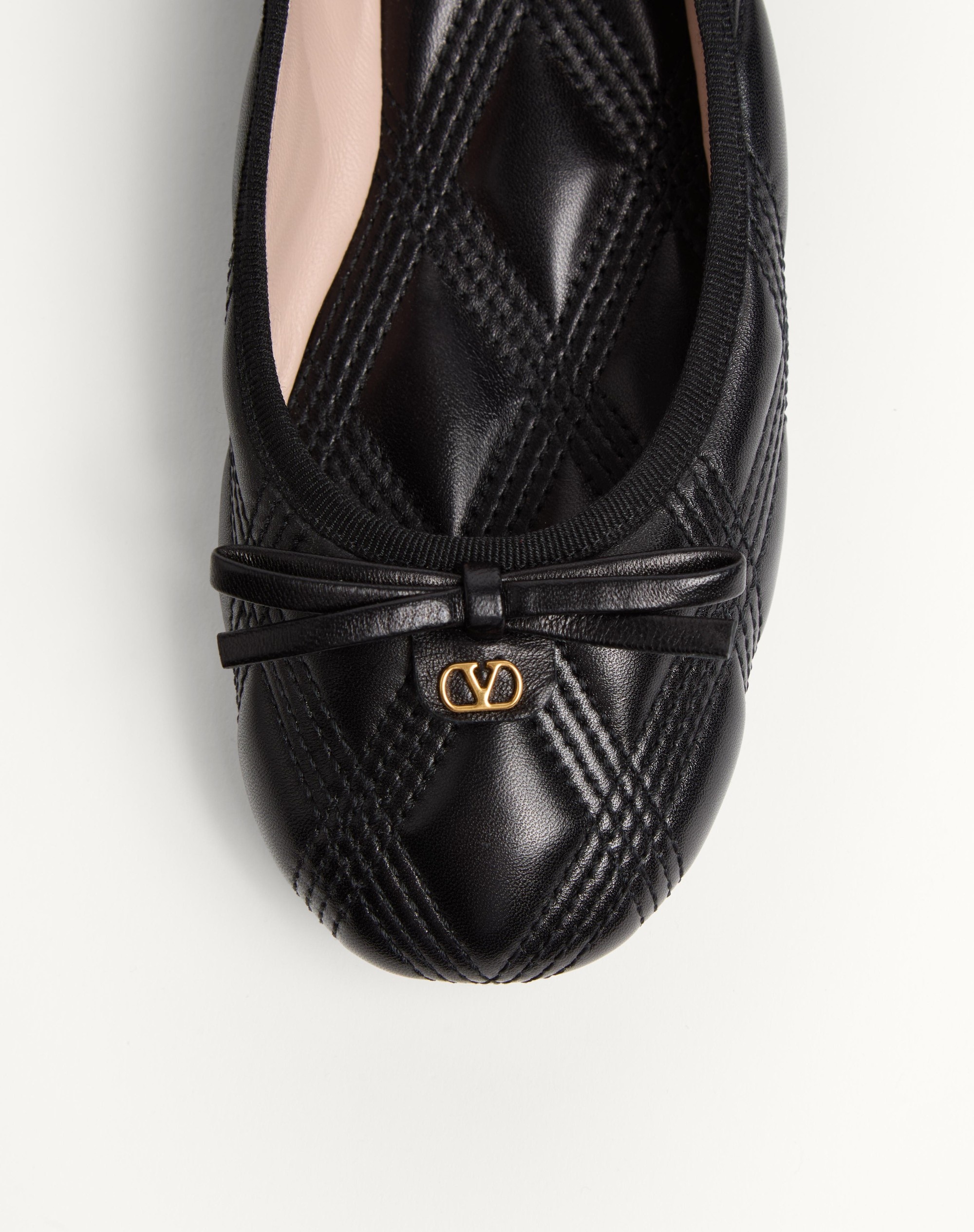 QUILTIE BALLERINA 67 IN QUILTED NAPPA LEATHER - 6