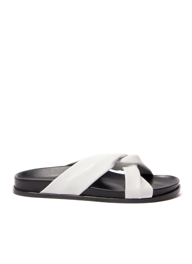 Tresse Sandal Black/White 4