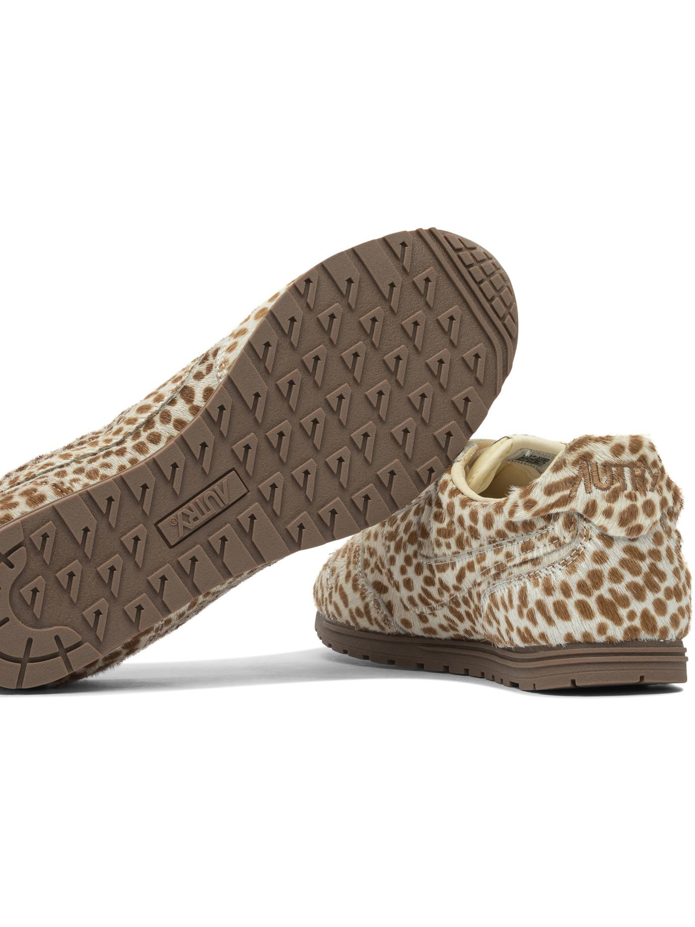 Windspin Low Wom Pony/Nylon Anim/Ivory Sneakers & Slip-On Beige - 5