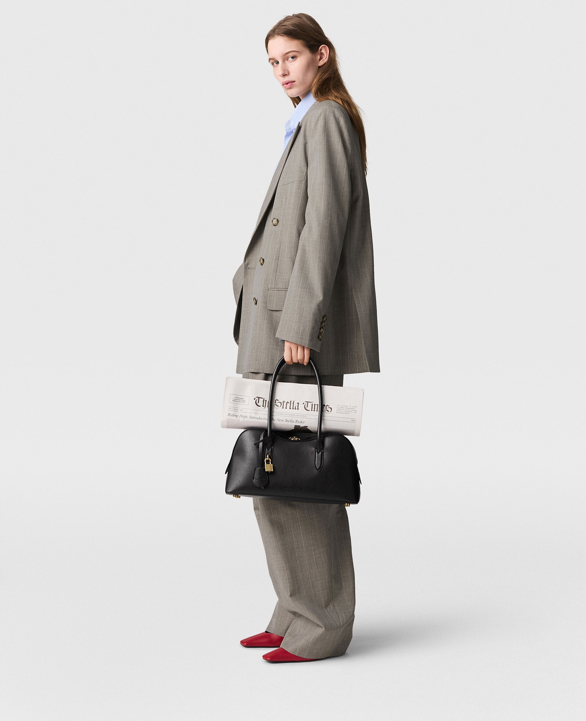Oversized Double-Breasted Blazer - 3
