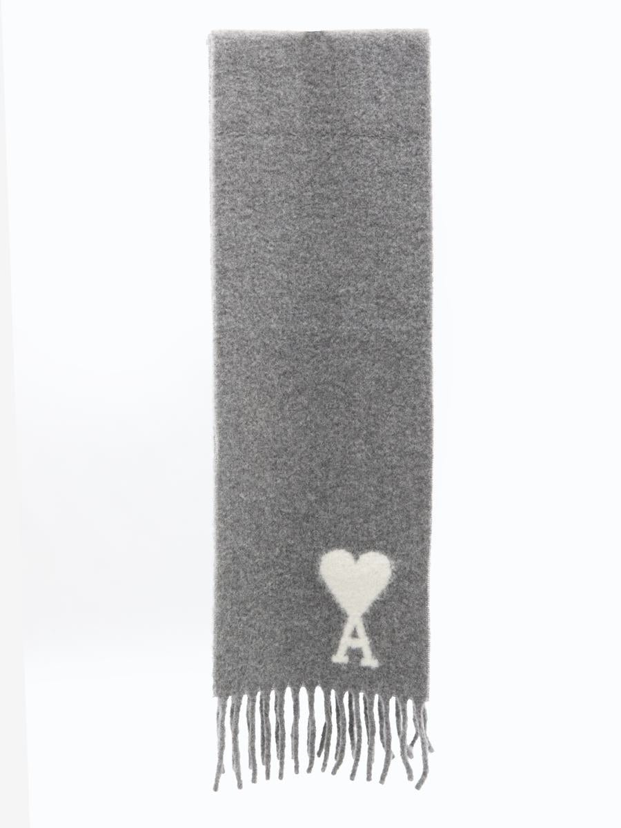 Ami Paris Ami De Coeur Scarf - 1