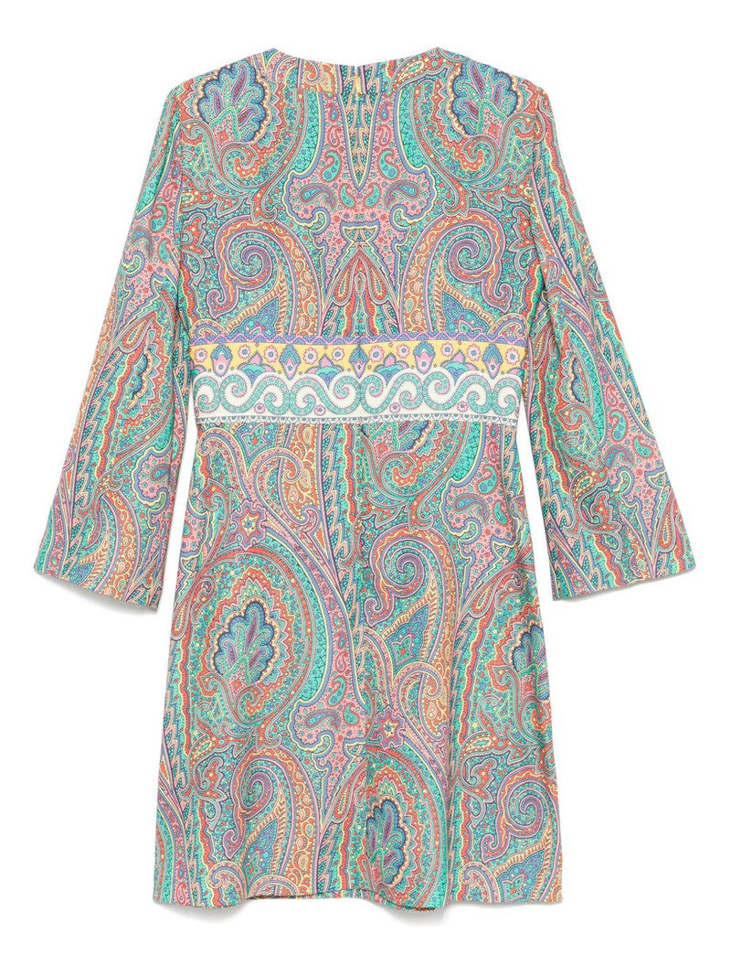 Etro paisley-print midi dress outlook