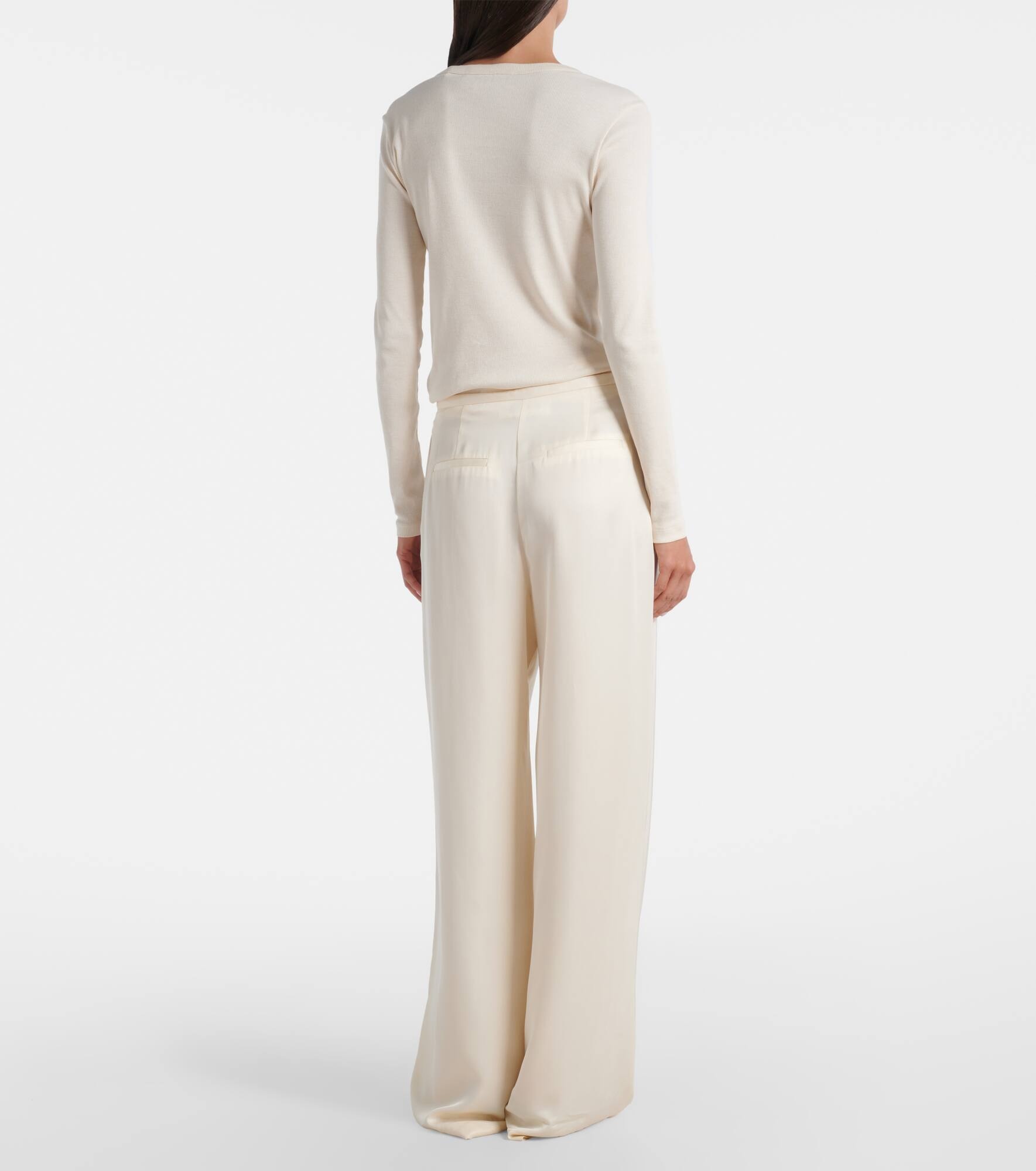 High-rise wide-leg pants - 3