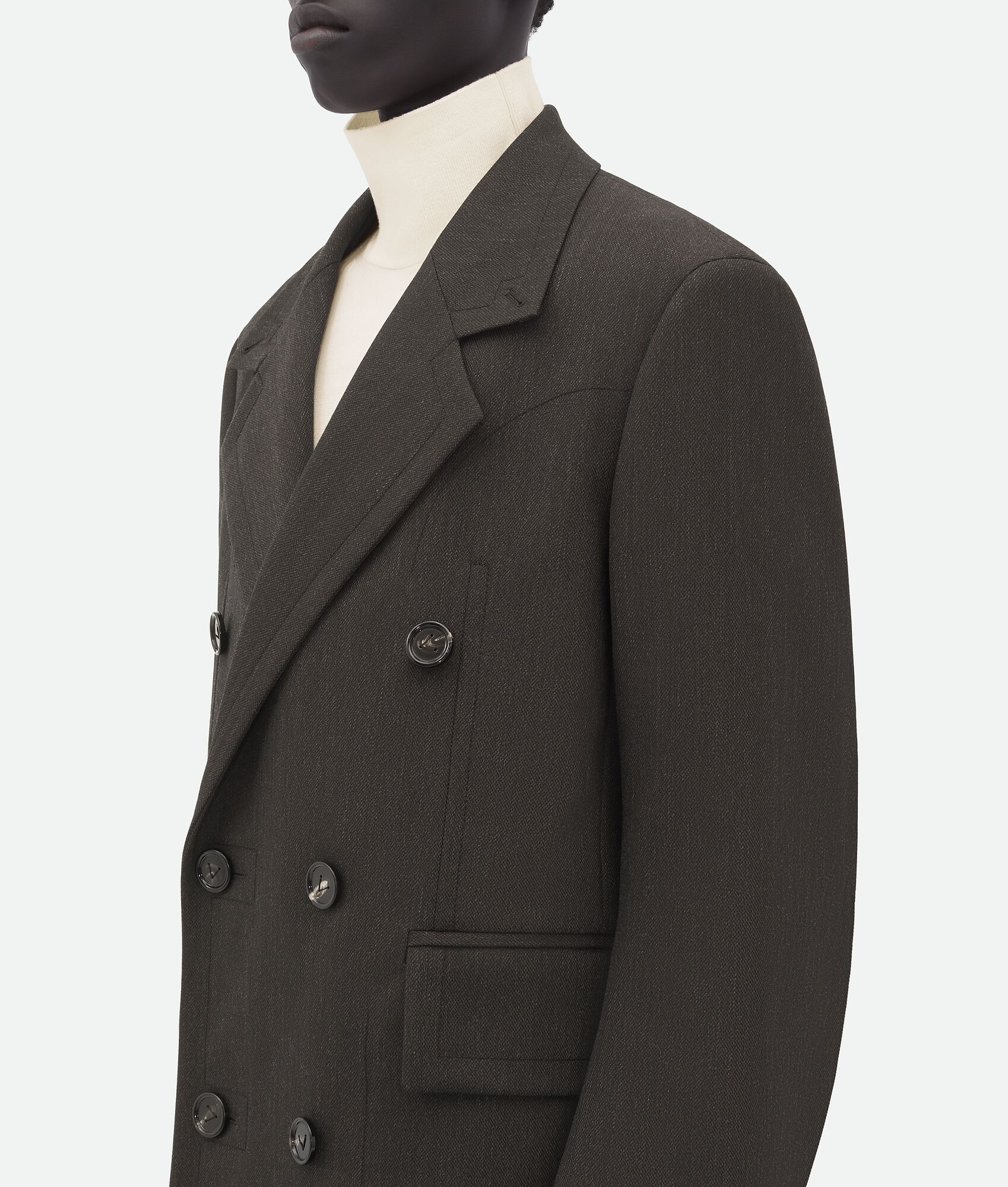 Bicolor Wool Jacket - 4